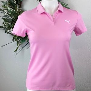 Pink Girls size XL Puma Golf Shirt - NEW WITH TAGS